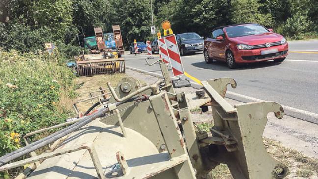 Baustelle wandert ein Stückchen weiter