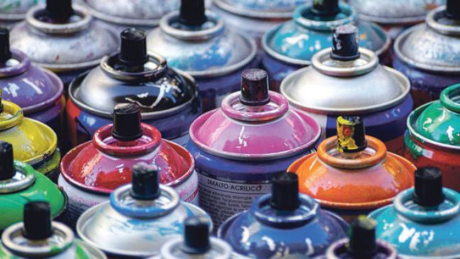 Acht Kubikmeter Farbreste entsorgt