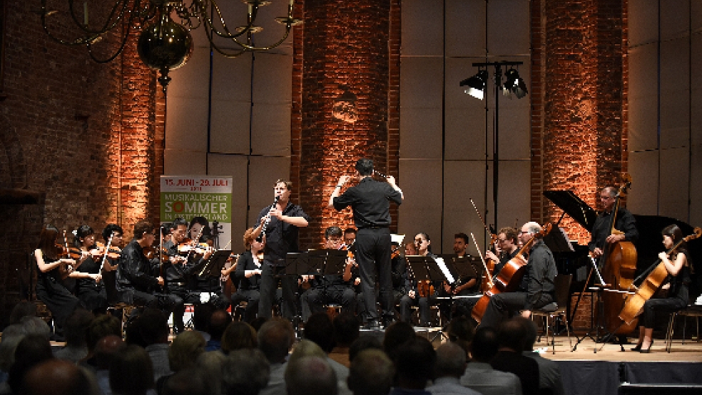 Mit einem Orchesterkonzert verabschiedet sich am Sonntag der Musikalische Sommer in Emden aus Ostfriesland. © Foto: Gleich