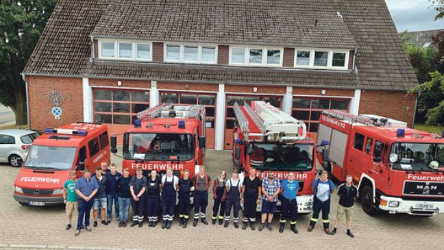 Feuerwehr im neuen Haus