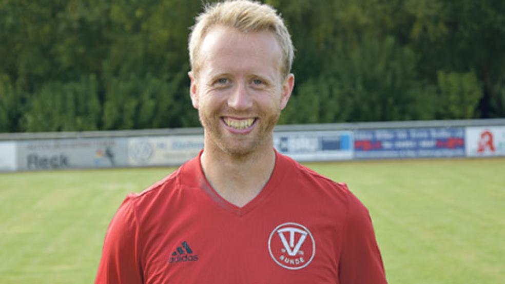 Thomas Girod traf per Elfmeter in der ersten Runde zum 1:0. Heute werden vor allem wieder seine Abwehr-Qualitäten gefragt sein. © Foto: Bruins
