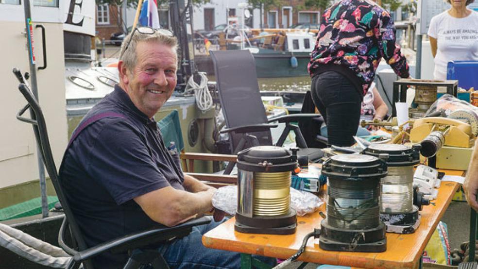 Beim Maritimen Flohmarkt im Alten Hafen sind zahlungskräftige Käufer willkommen, aber auch »Sehleute« kommen bestimmt auf ihre Kosten. Foto: privat © privat