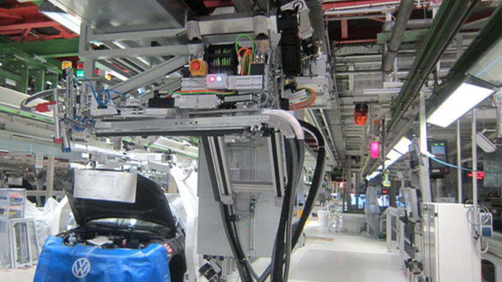 Im Volkswagen-Werk in Emden läuft es nicht rund. © Foto: Volkswagen