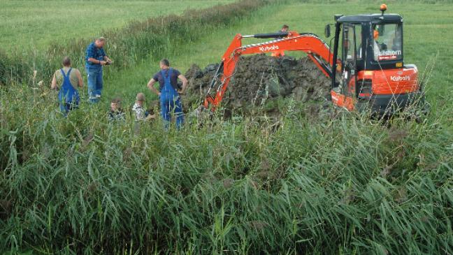 Rohrbruch in Trinkwasser-Leitung