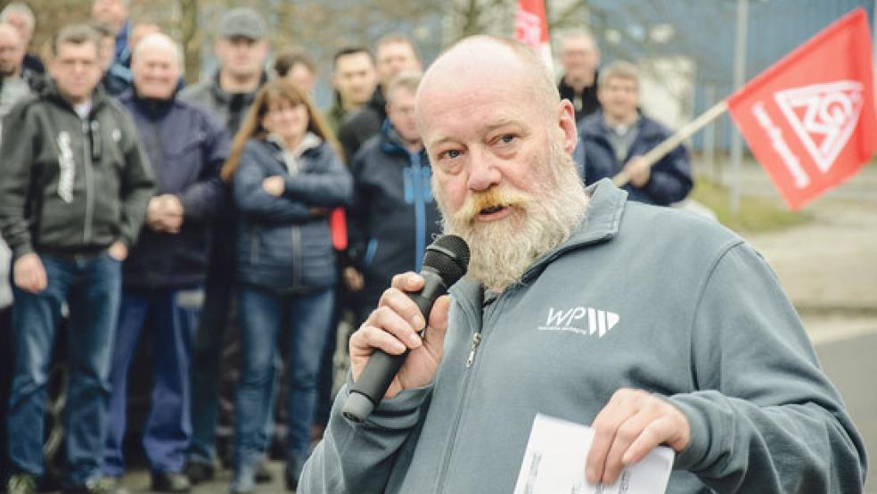 Nach der Einigung herrscht zwar grundsätzlich Erleichterung über einen Konsens, doch die Sorgen bei den Arbeitnehmer-Vertretern bleiben. Im Bild: Betriebsratsvorsitzender Hubert Klumpe. © Fotos: Hanken