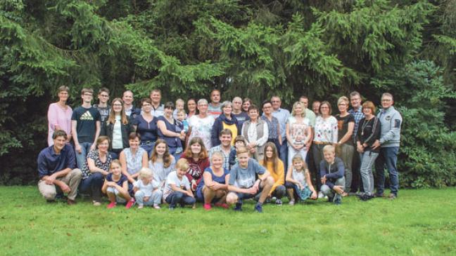 Familientreffen der Roelfsemas aus Stapelmoorerheide
