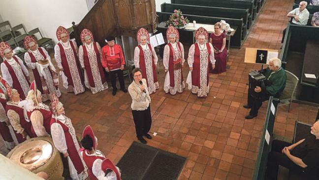 Russische Volksweisen in Rheiderländer Kirche