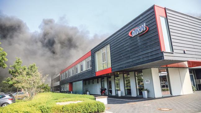 Erneut Feuer im Entsorgungszentrum