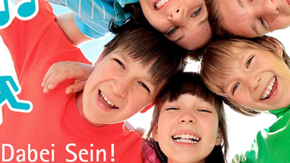 Mit diesem Banner wirbt die Kreisverwaltung für die Initiative »Dabei sein«. © Foto: Landkreis