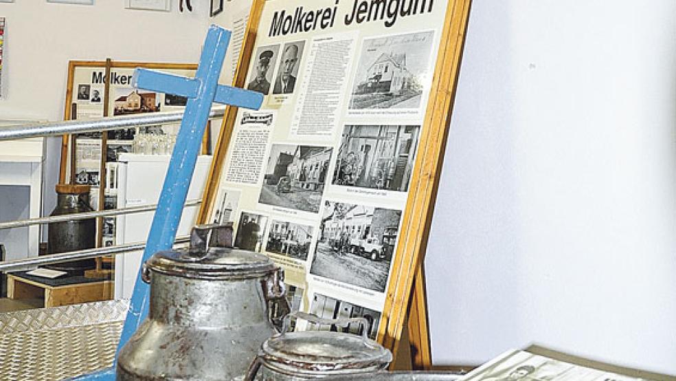Das Milch- und Molkereimuseum am Marktplatz beteiligt sich am Programm zum Tag des offenen Denkmals in Jemgum. © Foto: Boelmann
