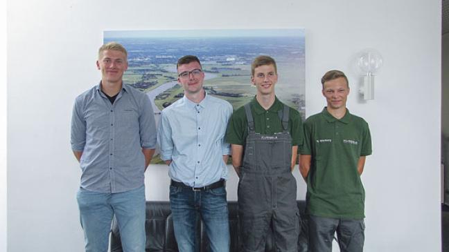 Ausbildungsstart bei Klingele