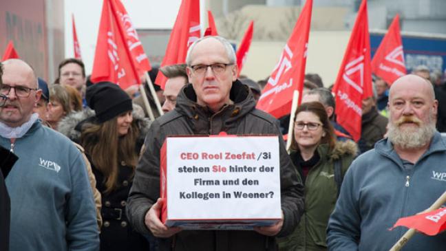 Zeevat verlässt  Weener Plastic