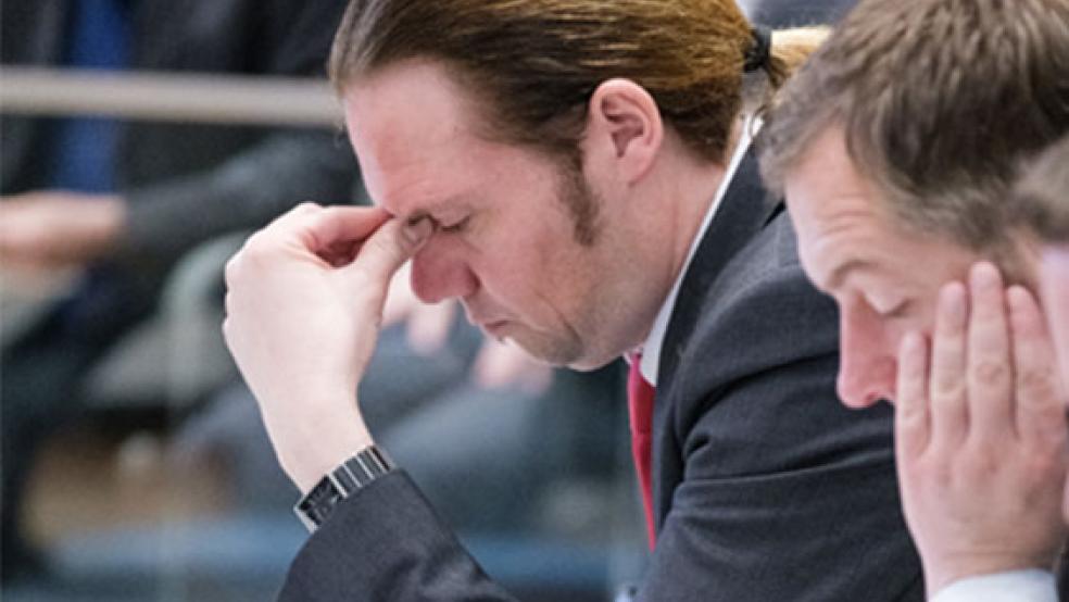 Der Landtagsabgeordnete Jochen Beekhuis aus Großefehn will sich gegen den Parteiausschluss zur Wehr setzen. © Foto: Ole Spata (dpa)