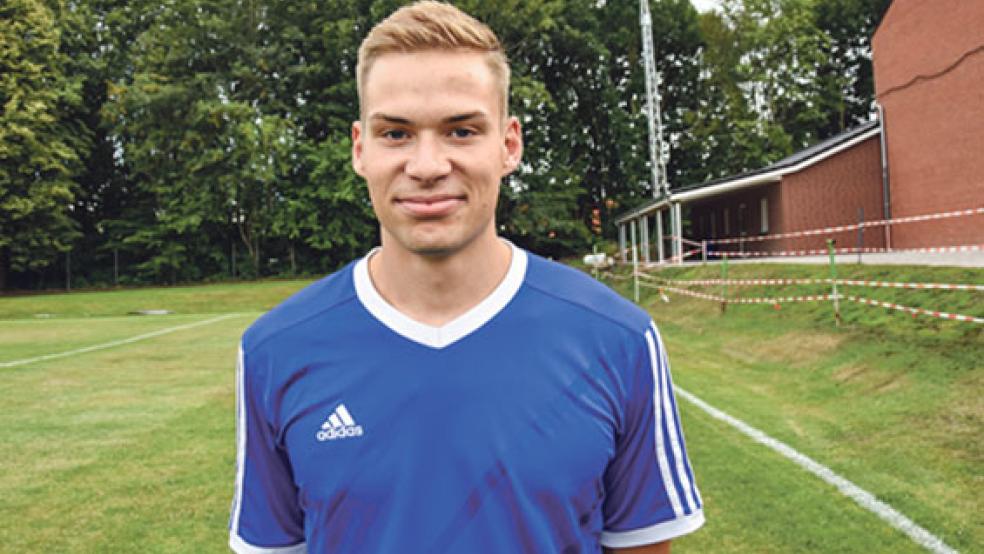 SG-Spieler Henning Pruin traf im Derby gegen Stapelmoor dreimal.  © Archivfoto: Hilbrands