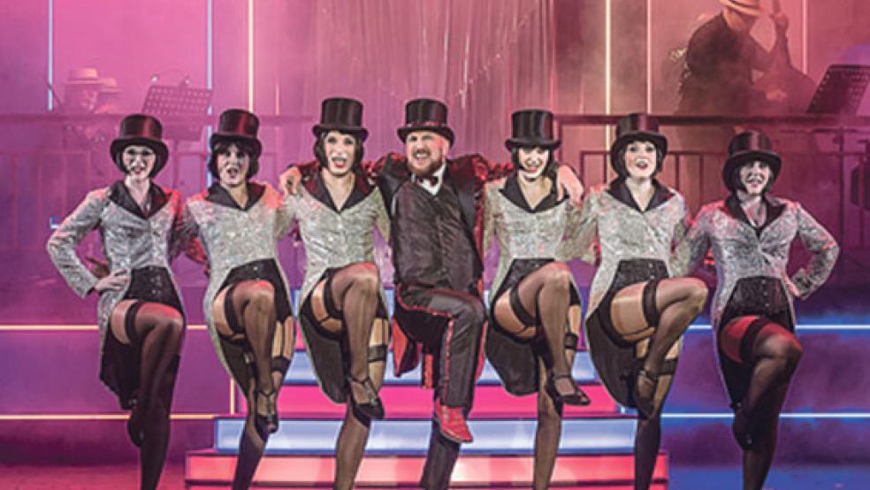 Mit einer Aufführung des Musicals »Cabaret« beginnt heute die neue Theatersaison der Landesbühne in Weener. © Foto: Stefan Faupel (Landesbühne)