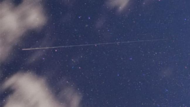 »Ein glühendes Etwas mit Schweif«