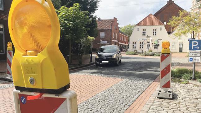 Gleich zwei Straßen werden ab heute in Weener gesperrt