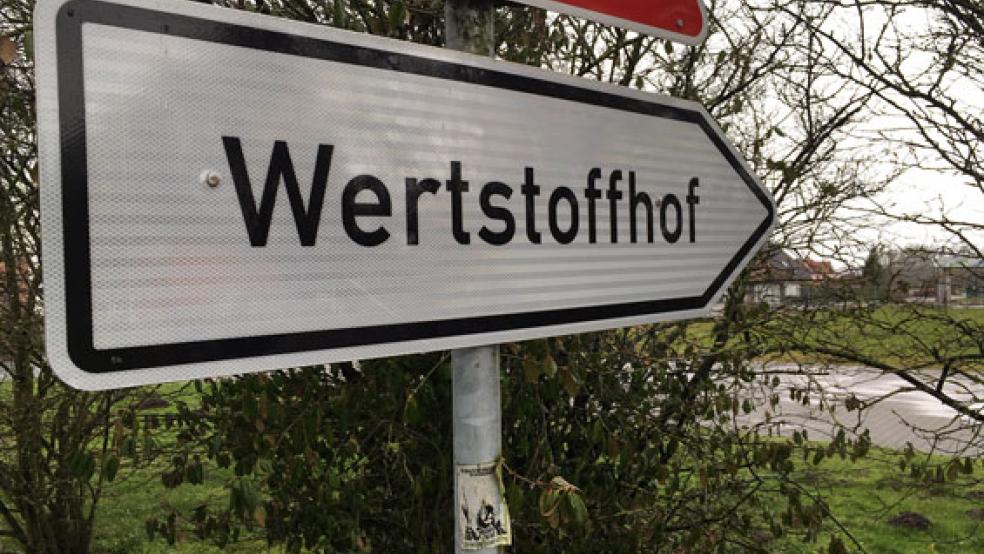 Beim Wertstoffhof in Möhlenwarf sind die Anliefermengen von Grünabfällen stark eingebrochen. © Foto: Boelmann