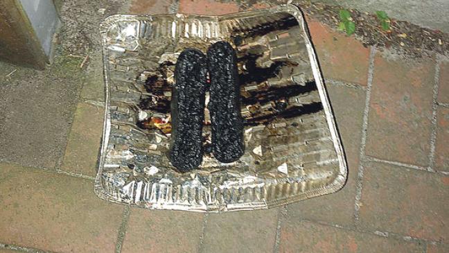 Nickerchen mit Baguettes im Backofen