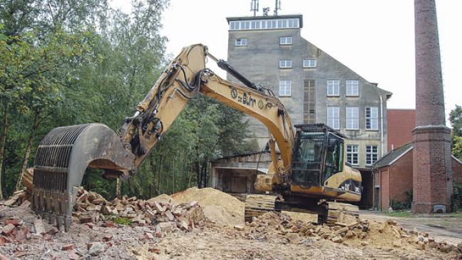 Polak-Fabrik: Schuppen sind abgerissen