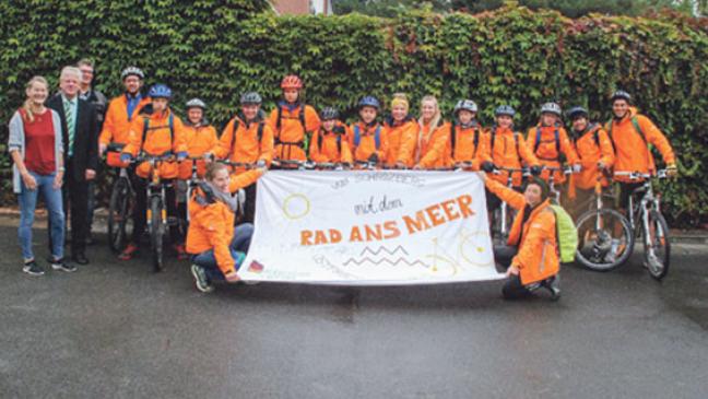 950 Kilometer strampeln bis zur Küste