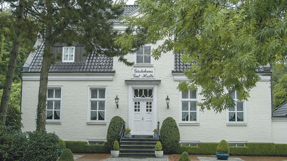 Im Gästehaus von Gut Halte ist ein denkbarer Standort für die Einrichtung eines Trauzimmers als Außenstelle des Standesamtes der Stadt Weener. © Foto: Hoegen