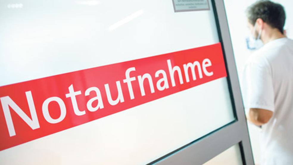 Immer mehr Menschen gehen im Krankheitsfall lieber in die Notaufnahme einer Klinik, anstatt sich an den Hausarzt zu wenden. © Foto: Dittrich (dpa)