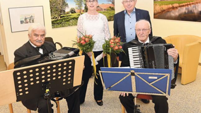 Schon 25 Mal für Patienten musiziert