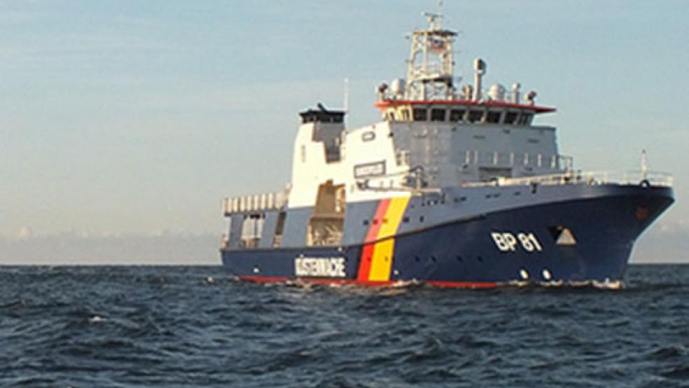 Die Suchaktion mit insgesamt 14 Schiffen in der Nordsee nördlich vor Borkum blieb erfolglos. © Foto: Bundespolizei