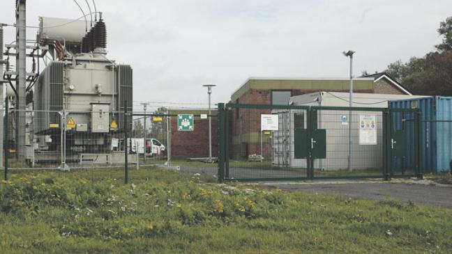 Umbau im Umspannwerk