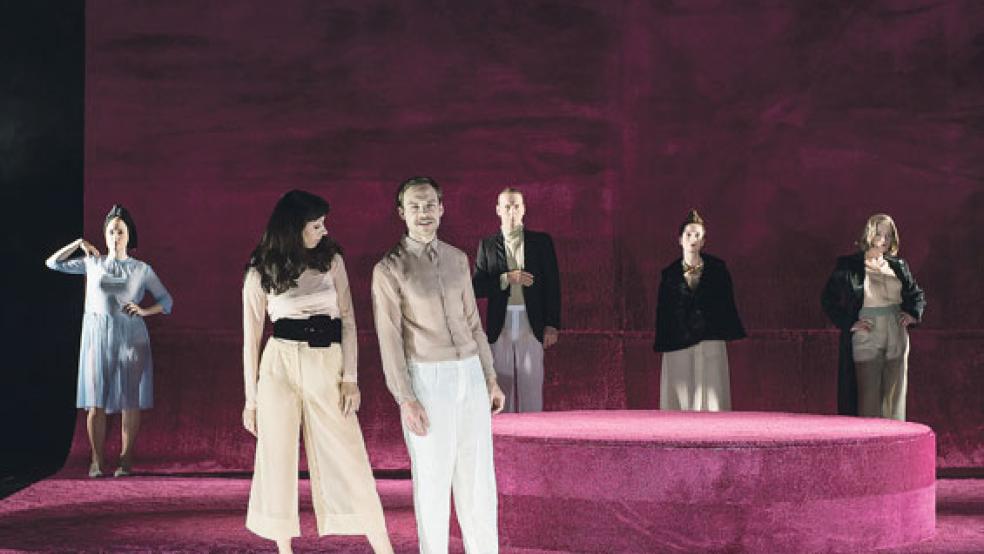 Das Leben als schöner Schein - hier eine Szene aus »Fabian«. © Foto: Landesbühne