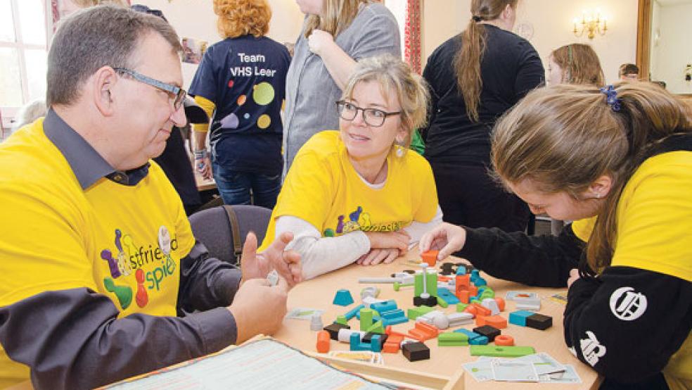 Auf dem Spielefest im vergangenen Jahr hatten auch die ehrenamtlichen Helfer viel Spaß. © Foto: privat