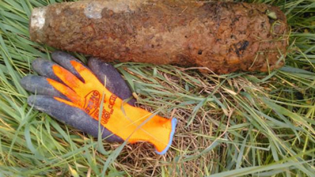 Blindgänger kontrolliert gesprengt