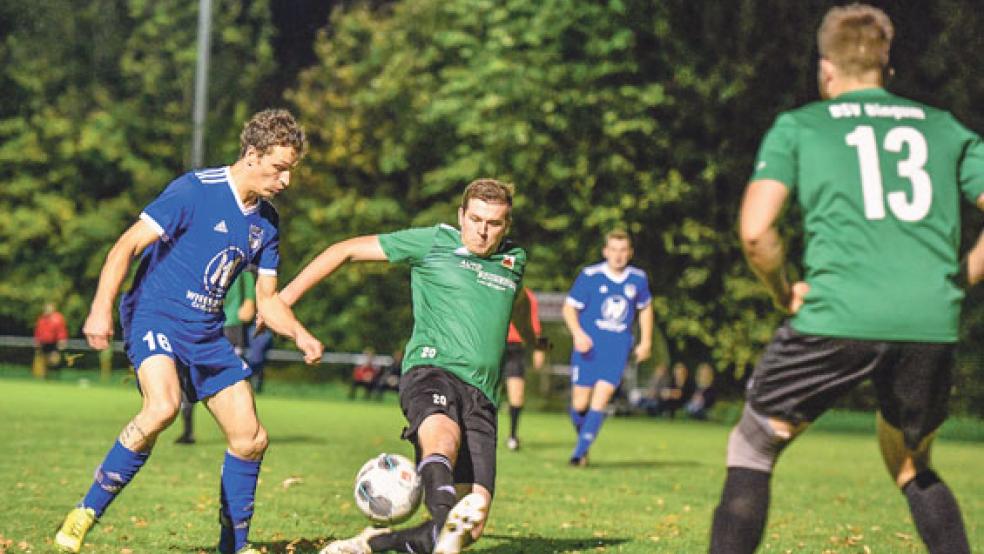 Der BSV Bingum um Steffen Sonnenberg wurde für seinen mutigen Auftritt gegen Ostrhauderfehn nicht belohnt.  © Foto: Bruins