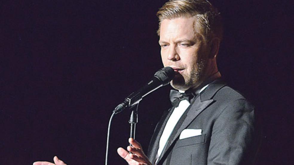 Ein junger Entertainer mit Musik vom »alten Schlag«: Tom Gaebel orientiert sich an Größen wie Frank Sinatra. © Ammermann