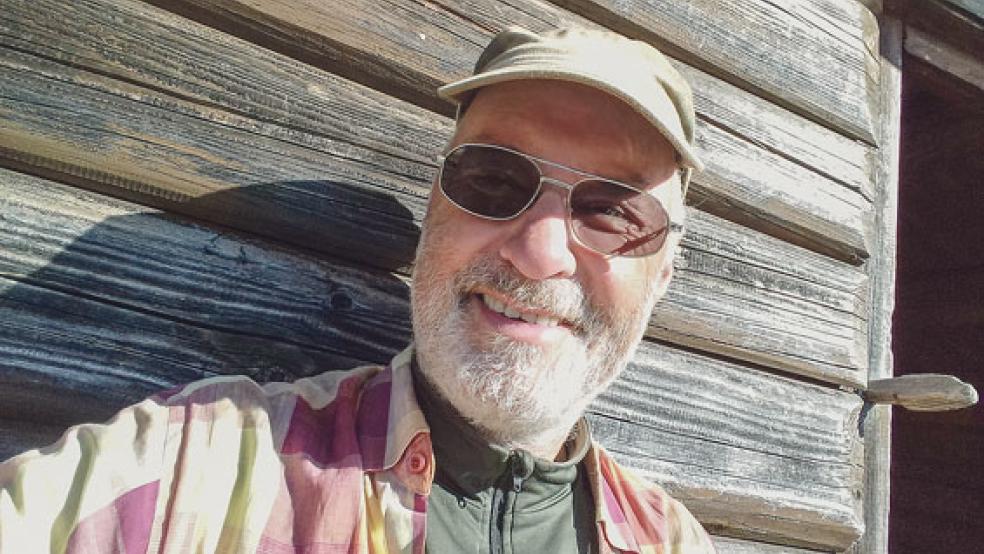 Unrasiert und fern der Heimat: Michael Schildmann auf Pilgerwanderung am 15. Juli 2017. © Foto: privat