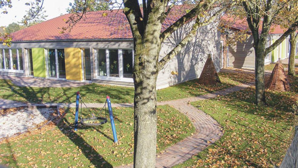 In der Kindertagesstätte »FiLius« an der Floorenstraße in Weener soll im Sommer kommenden Jahres ein Anbau für eine zweite Kindergartengruppe mit 25 Plätzen eröffnet werden. © Fotos: Szyska