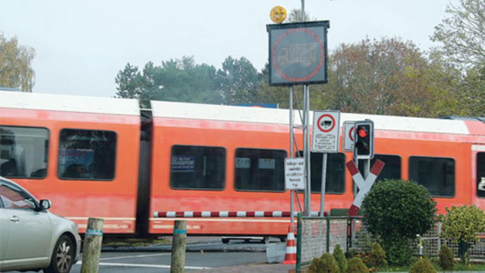 Der Ortskern von Bunde ist für Lkw tabu. © Foto: Hanken