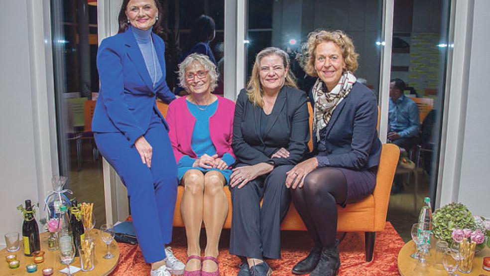 Freuten sich über die große Resonanz (von links): Gitta Connemann, Gretel Bluhm-Janssen, Sabine Weiss und Beatrix Kuhl. © Foto: Büro Connemann