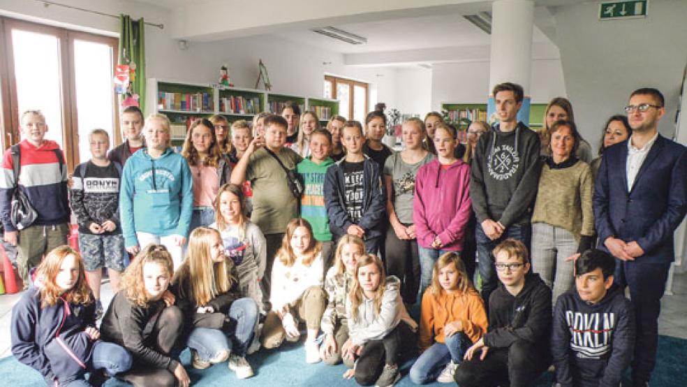 Oberschüler aus Weener verlebten in Polen erlebnisreiche Tage. Der Gegenbesuch wird im nächsten Jahr im Rheiderland stattfinden.  © Foto: Oberschule