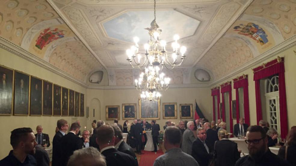 Der Ständesaal der Ostfriesischen Landschaft in Aurich. © Foto: Hanken