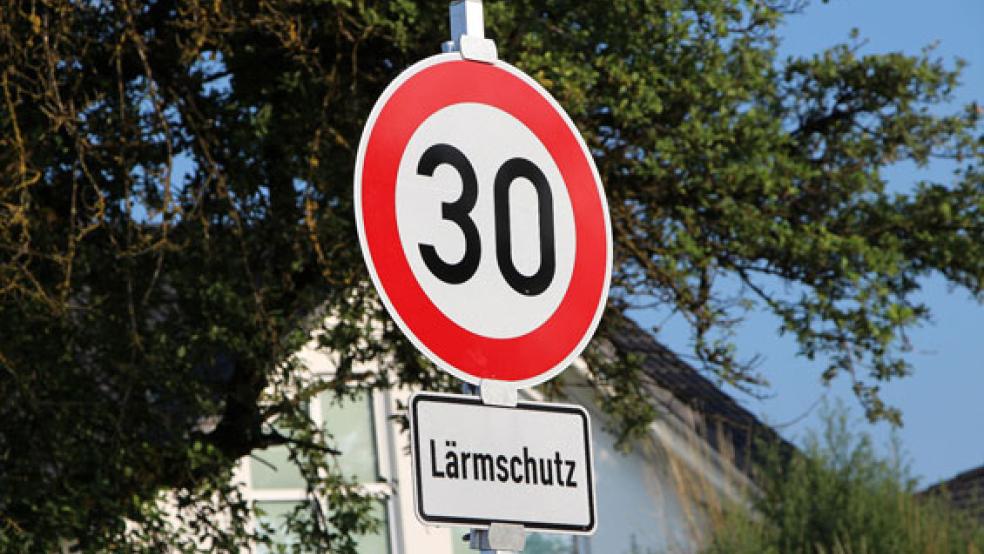 Beim Modellprojekt »Tempo 30 auf Hauptverkehrsstraßen« kommen Weener und Leer nicht zum Zug. © Foto: Pixabay