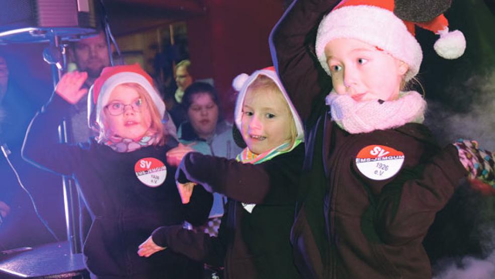 Die Tanzmäuse des SV Ems Jemgum machten ihrem Namen alle Ehre. © Fotos: Himstedt (11)/Wolters (2)