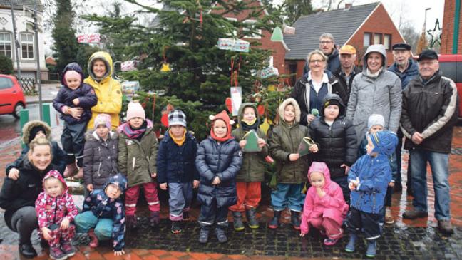 Bunde präsentiert sich im festlichen Weihnachtskleid