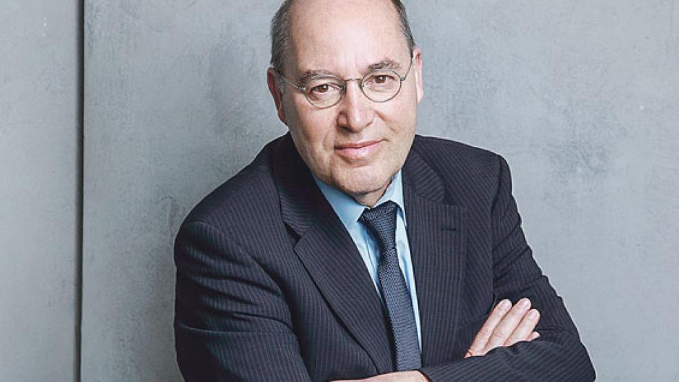 Gregor Gysi kommt am Donnerstag, 20. Februar 2020, um 20 Uhr ins Theater an der Blinke in Leer. © Foto: Joachim Gern
