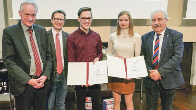 Erstmals zwei Gewinner auf Siegerpodest