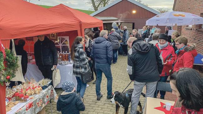 Viel Andrang beim »Christmas Market« der Tierschützer