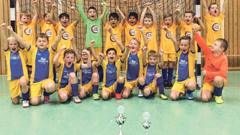 Die Weeneraner Kicker durften sich nicht nur über ein gelungenes Turnier, sondern auch über ihre guten Ergebnisse freuen. © Foto: privat