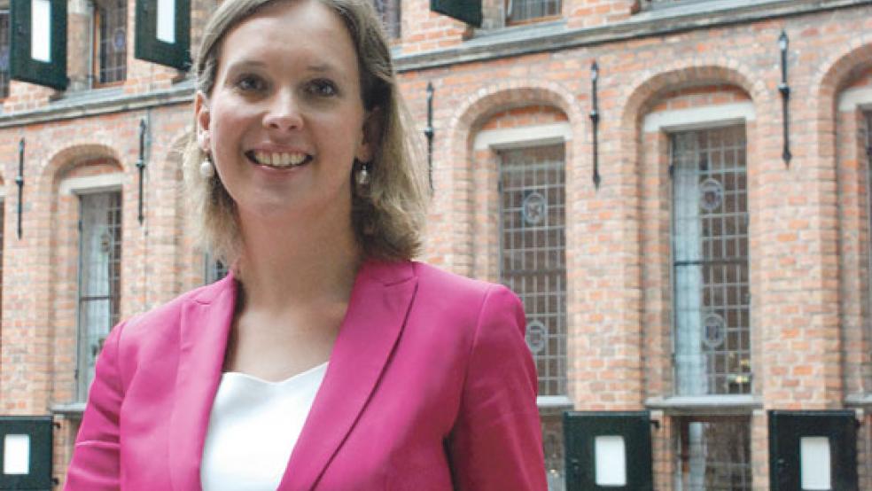 Stieneke van der Graaf (»Christen Unie«) reichte den Antrag ein. © Foto: Kuper