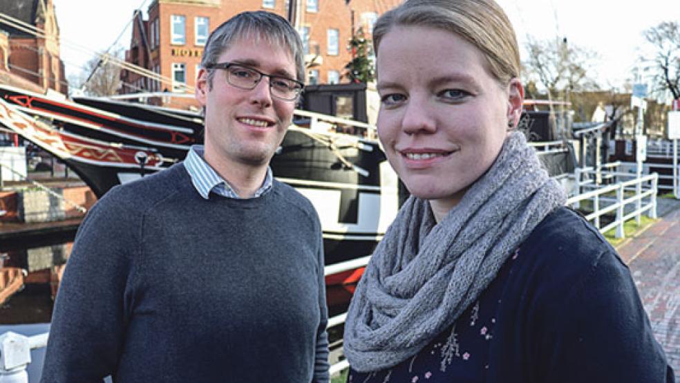 Zum Jahreswechsel übernimmt Karin Evering die Leitung des Büros des Verwaltungsvorstandes im Papenburger Rathaus von Vorgänger Heiko Abbas. Dieser wird dann als Geschäftsführer der LGS gGmbH arbeiten. © Foto: Stadt Papenburg